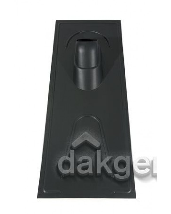 Dakdoorvoerpan 131 Universeel voor rieten daken 25-45° UR zwart