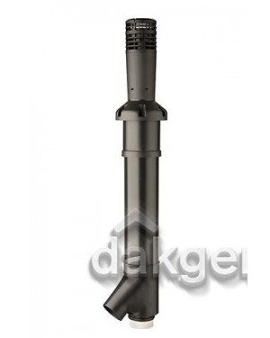 MultiVent 5V Combi Dakdoorvoer 2x125 1900mm zwart