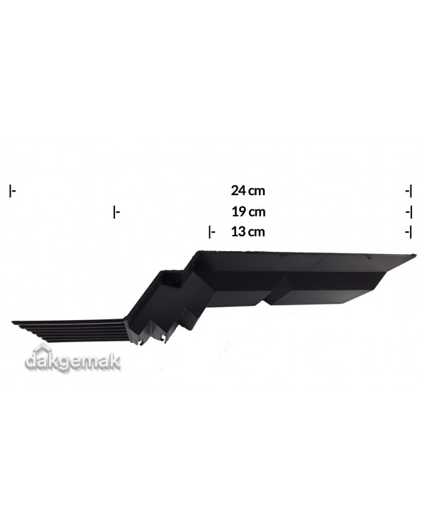 Airtec Combiprofiel 190mm x 1085mm zwart